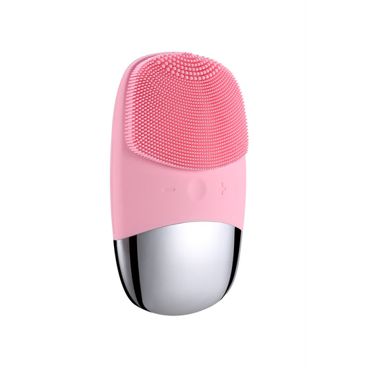 Mini Silicone Electric Face Cleansing Brush – Deep Clean & Skin Massager