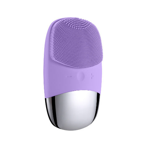 Mini Silicone Electric Face Cleansing Brush – Deep Clean & Skin Massager