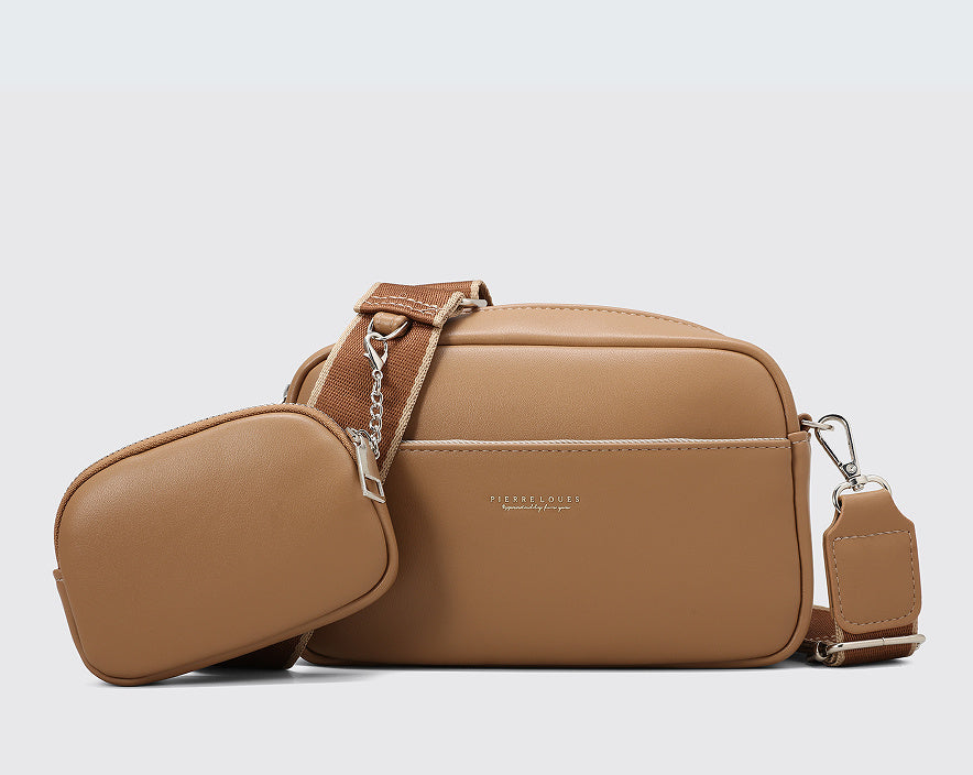 Minimalist Large Capacity Shoulder Messenger Bag for Women – Daily Fashion Essential